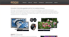 Desktop Screenshot of enox-deutschland.com